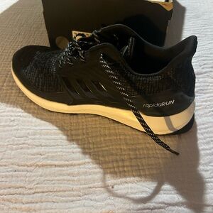 Adidas Black and White Sneakers with Modern Design